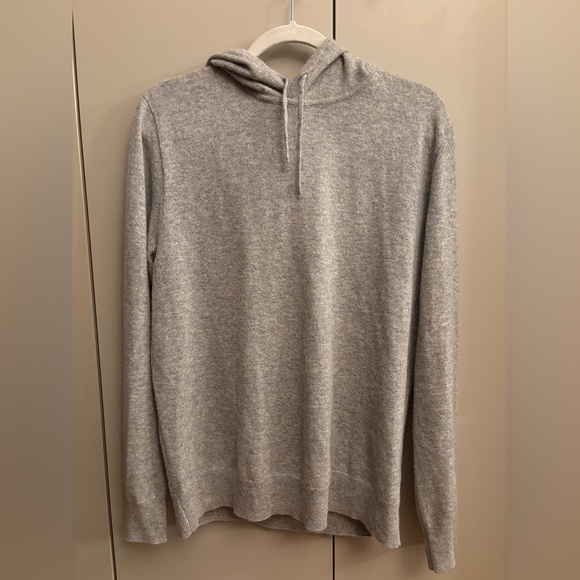 100% Cashmere J. Crew sweater hoodie - Picture 7 of 14